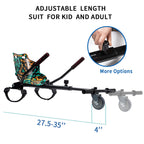 Sunshine Hoverboard Kart Seat Attachment Accessory For 6.5 8 10 Two Wheel Self Balancing Scooter
