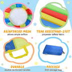 Sonyabecca Parachute, Play Parachute 16Ft With 12 Handles For Kids Cooperation Group Play