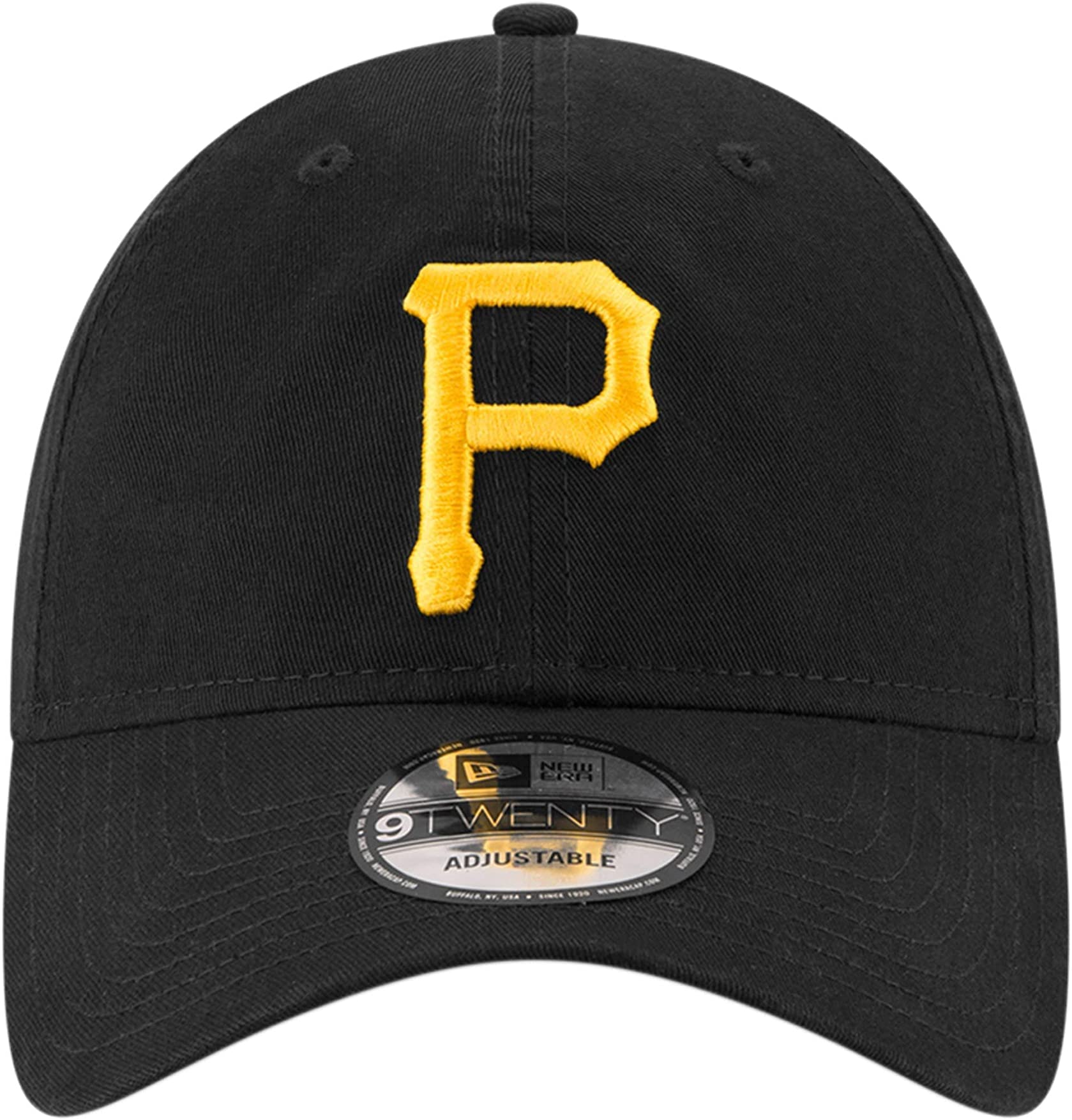 New Era Mlb Core Classic 9Twenty Adjustable Hat Cap One Size Fits All (Pittsburgh Pirates)