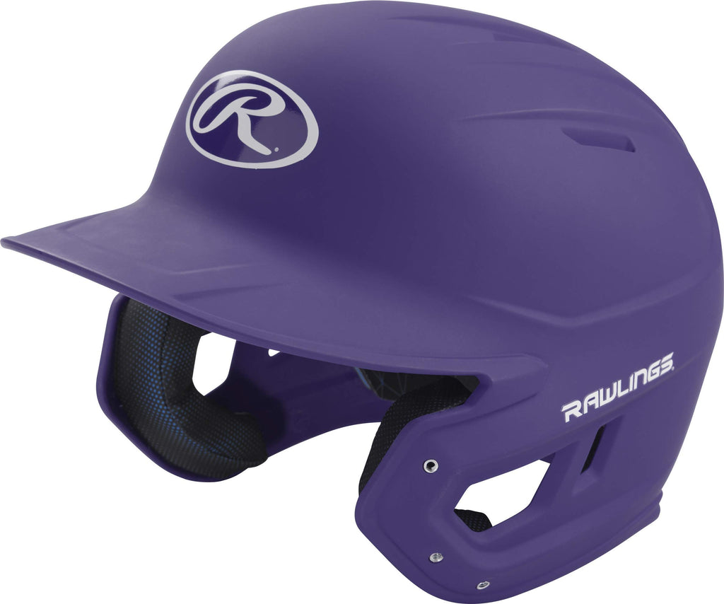Rawlings | Mach Batting Helmet | Matte Purple | Junior (6 3/8'' - 7 1/8'')