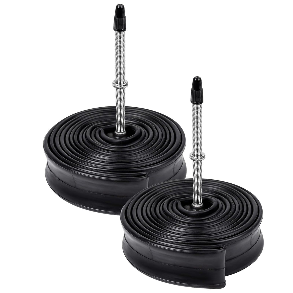 2 Pack 700C Bike Tubes 700 X 25C/28C/30C/32C Fv80 Long Presta Valve Compatible With 700 X 25C 700 X 26C 700 X 27C 700 X 28C 700 
