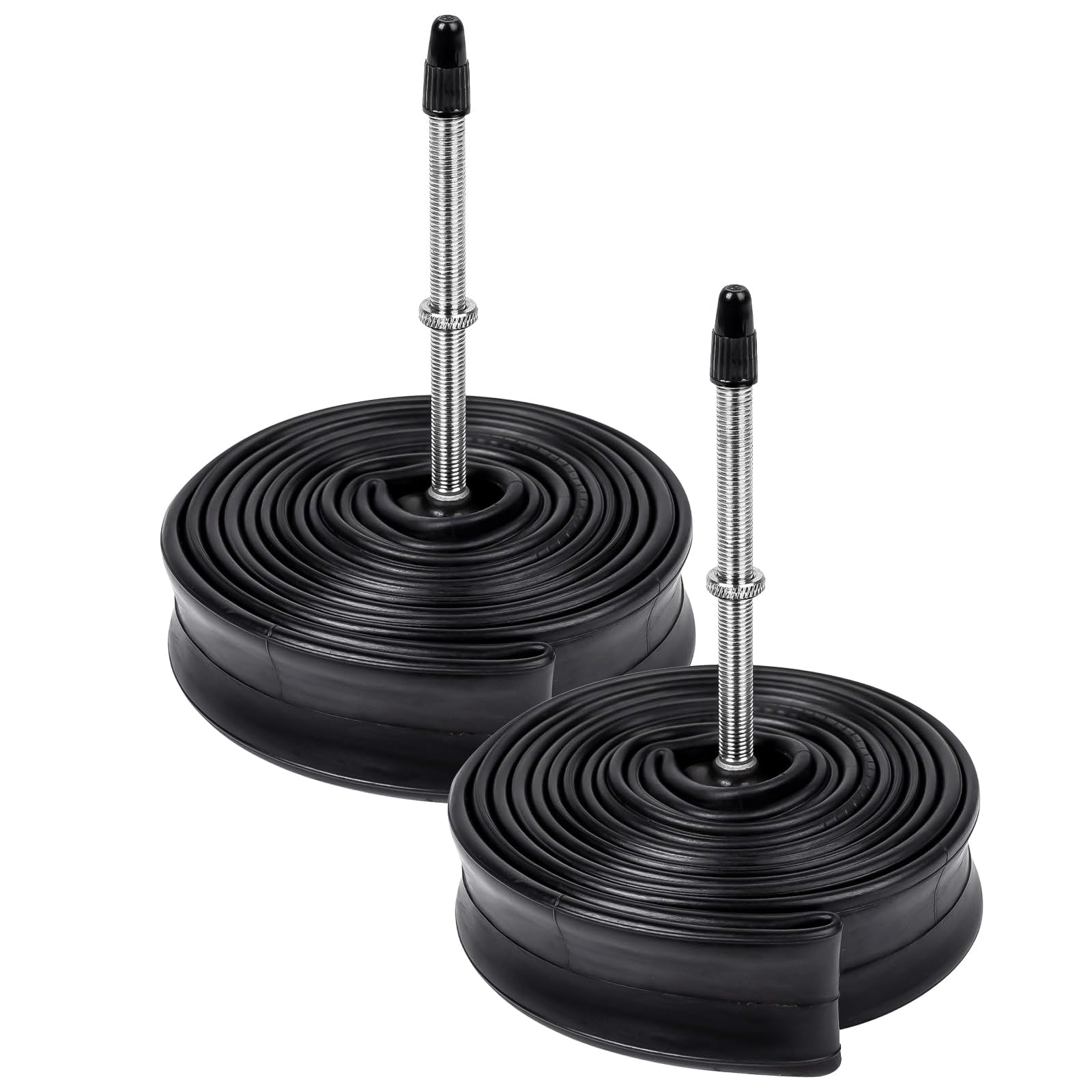 2 Pack 700C Bike Tubes 700 X 25C/28C/30C/32C Fv80 Long Presta Valve Compatible With 700 X 25C 700 X 26C 700 X 27C 700 X 28C 700 