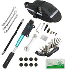 Chumxiny Bicycle Repair Kit, Bike Tire Repair Tool Kit Contains 16-In-1 Tool, 120Psi Mini Bicycle Pump, Bicycle Tire Patch Kit, 