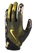 Nike Vapor Jet 8.0 Football Gloves Black | Met Gold | Met Gold Xx-Large
