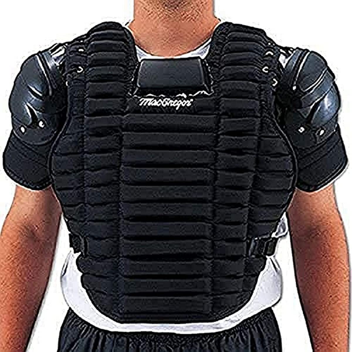 Macgregor Umpires Inside Chest Protector , Black, 18.8 x 10 x 7