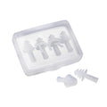 Tyr Ergo Flex Ear Plugs-4Pk Swimming Equipment, Clear, All