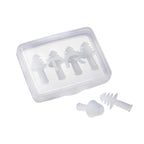 Tyr Ergo Flex Ear Plugs-4Pk Swimming Equipment, Clear, All