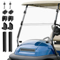 CartClan Club Car Precedent Windshield, Golf Cart Windshield for 2004-Up Club Car Precedent, Onward, Tempo Golf Carts, PC UV Res