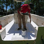 Totalboat Totaltread Non Skid Deck Paint (Beige, Gallon) | Marine-Grade Anti Slip Traction Coating