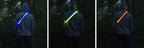 Illumiseen Led Reflective Belt Sash  High Visibility Led Lights With 2 Lighting Modes  Adjustable Quick Release Buckle  Usb Rech