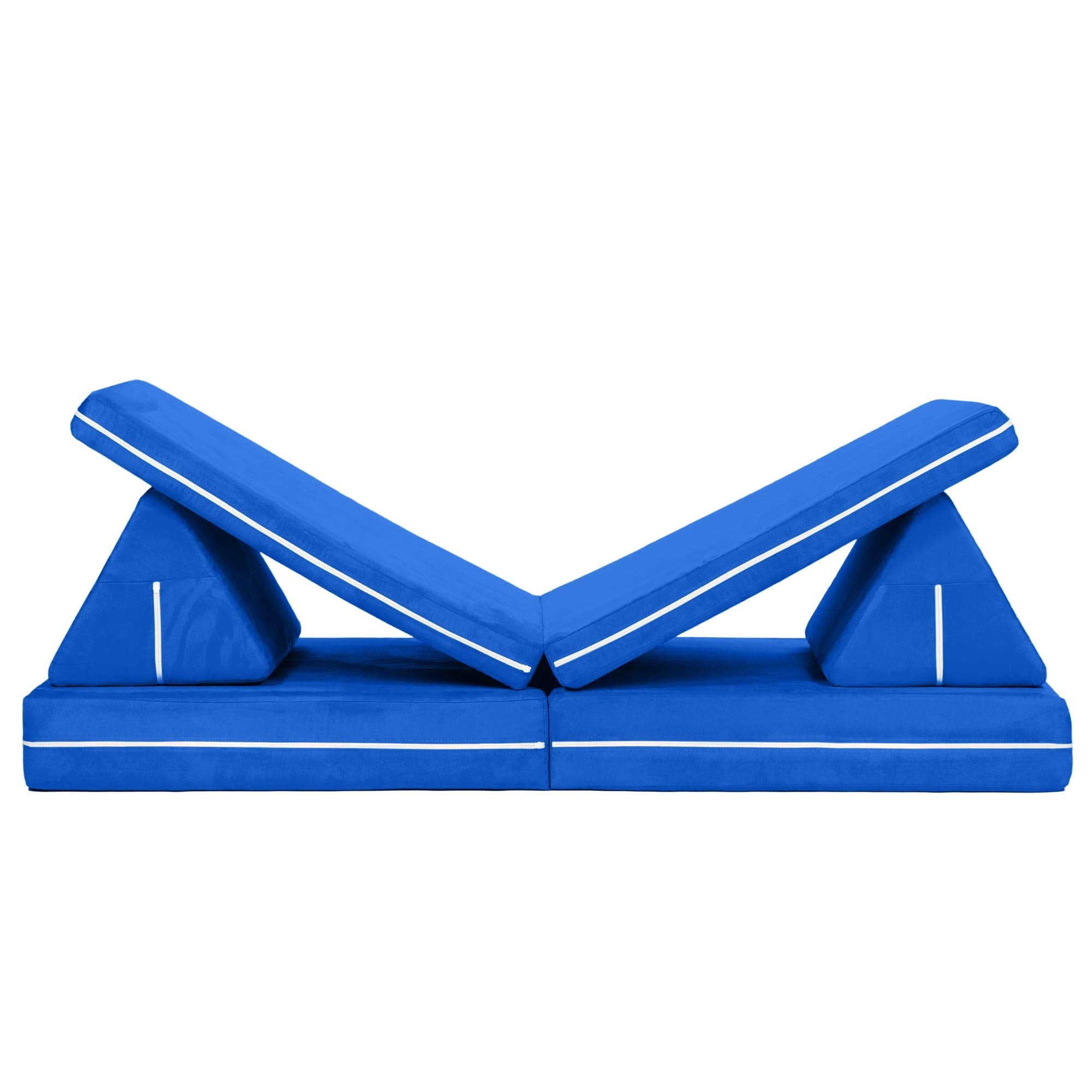 Jaxx Zipline Playscape - Imaginative Furniture Playset For Creative Kids, Blueberry