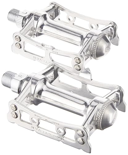 Mks Sylvan Track Pedal Silver, 9/16 Inch