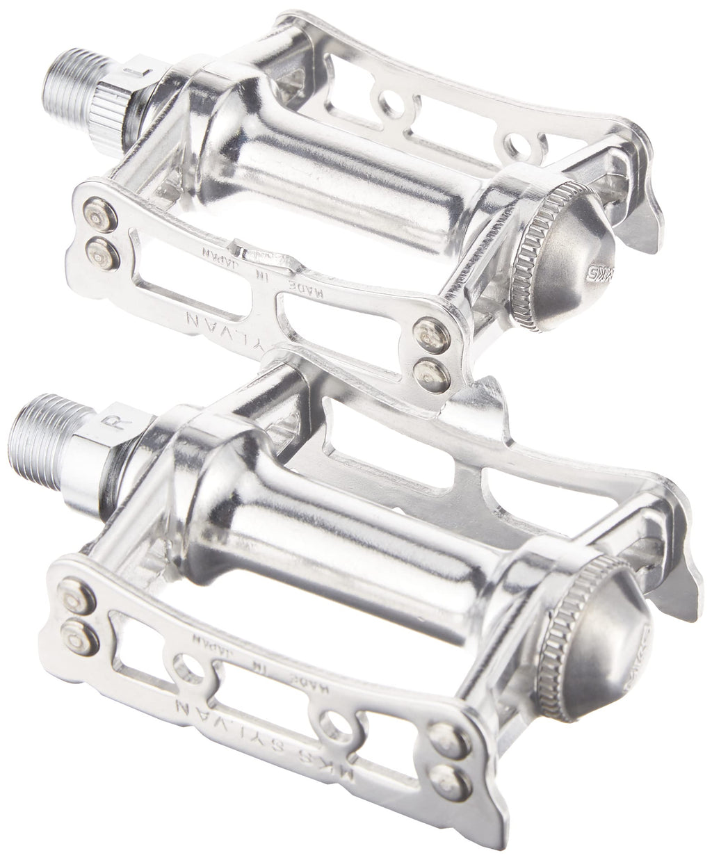 Mks Sylvan Track Pedal Silver, 9/16 Inch