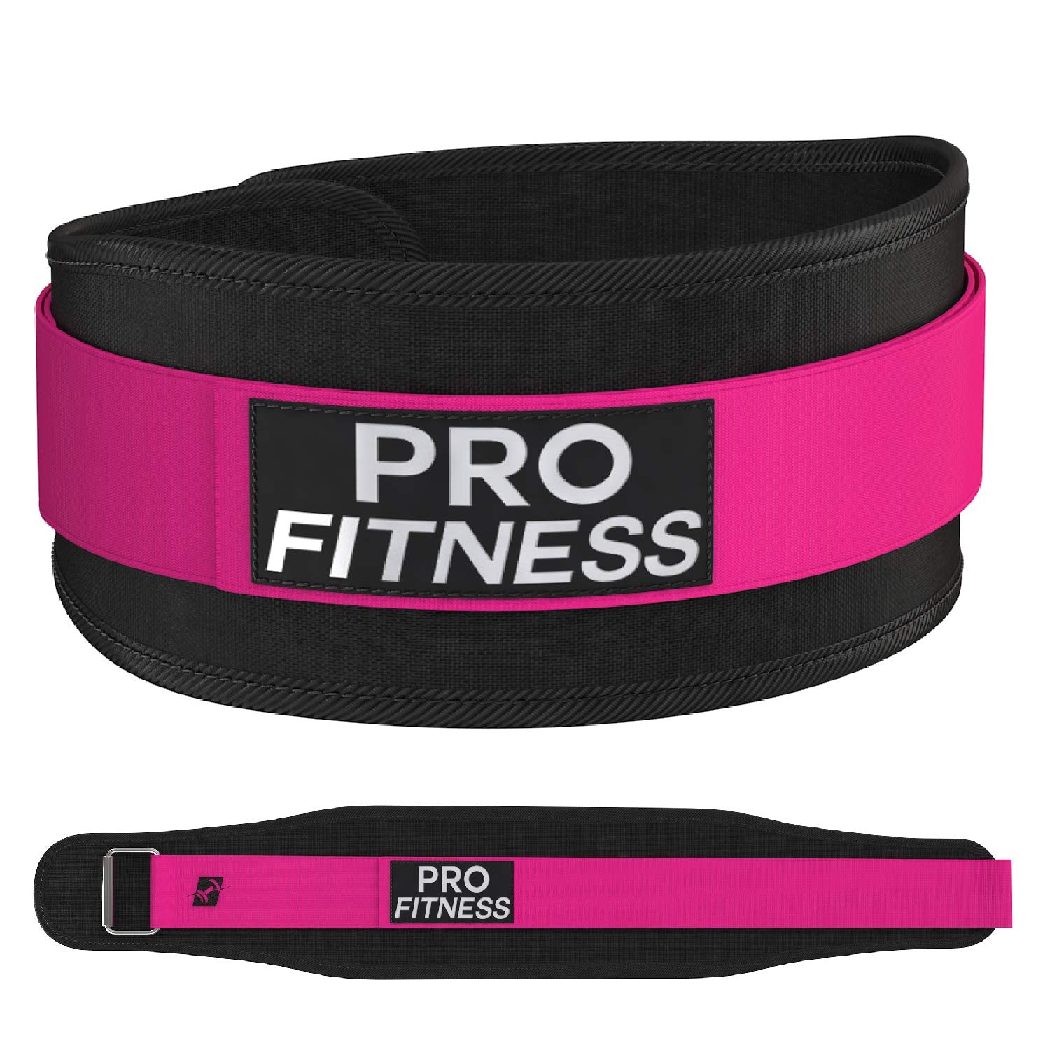 Weight Lifting Belt 3 (Medium, Black/Black)