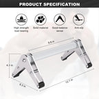 Mochantum Push Up Bar - Heavy-Duty Stainless Steel Pushup Stands with Non-Slip Base, 660LB Capacity, Portable Home Gym Equipment