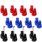 Batiyeer 24 Pcs Mini Boxing Gloves For Car Mirror Hanging Miniature Punching Gloves Pendant Boxing Christmas Ornament Miniature 