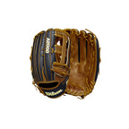 Wilson 2022 A2000 Sp14Ss 14'' Slowpitch Softball Glove - Left Hand Throw, Black/Saddle Tan