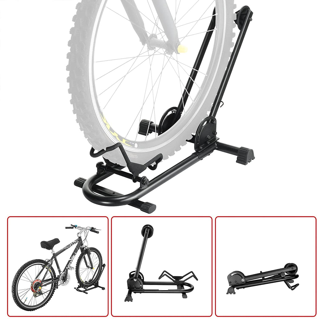 Rad Cycle Foldable Bike Rack Bicycle Storage Floor Stand Fold It Up And Take It With You. Compact Storage