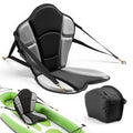 VEVOR Kayak Seat, 1 Pack 1 Thick, Universal Paddle Board Seat with Back Support, Sit-on-Top Soft Padded Cushion with Storage Bag