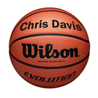 Wilson Customized Personalized Evolution Basketball Indoor Game Ball