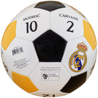 Maccabi Art Official Real Madrid 2024 UEFA Champions League Collectors Soccer Ball (Players Name and Number - Included Kroos and