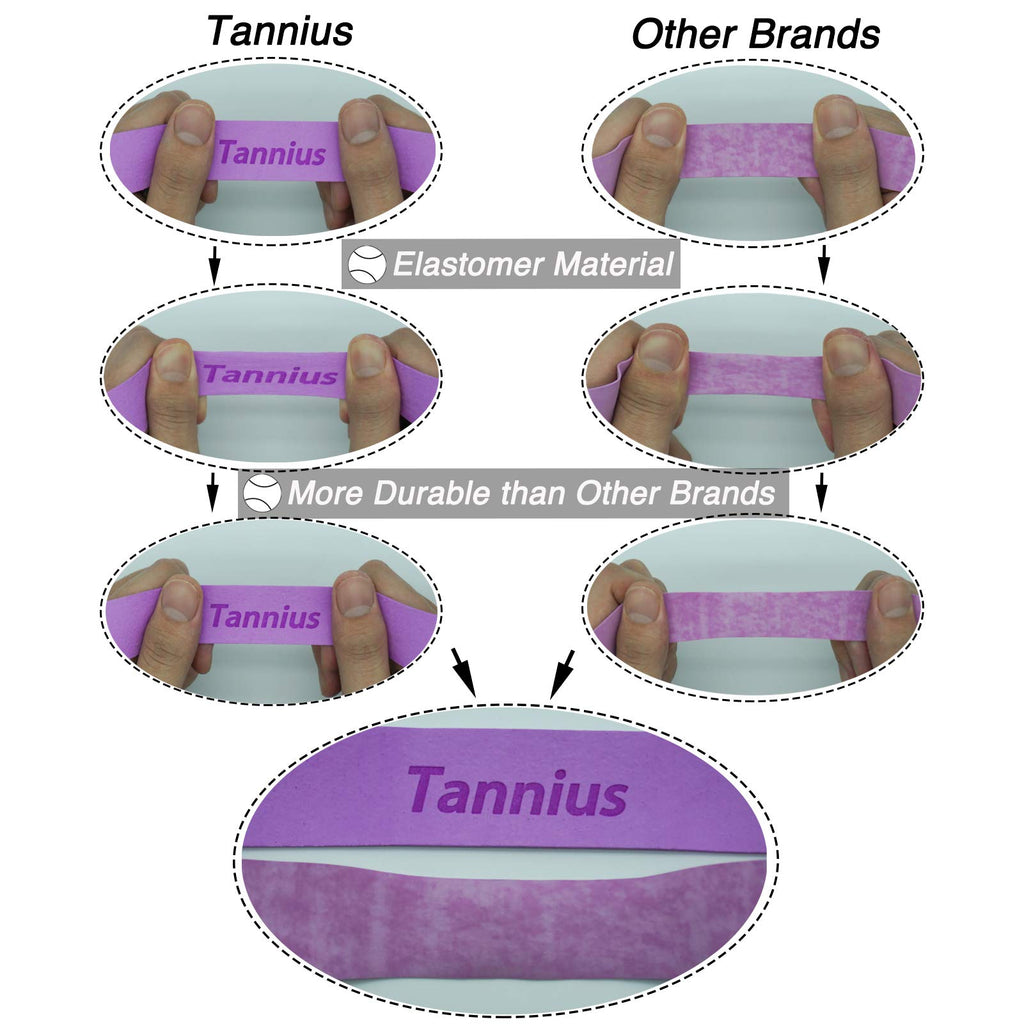 Tannius Dry Feel Tennis Overgrip (Pack Of 9), Long-Lasting Tennis Racket Grip Tape, Super-Absorbent And Non-Slip Racquet Grip (M