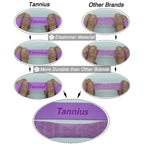 Tannius Dry Feel Tennis Overgrip (Pack Of 9), Long-Lasting Tennis Racket Grip Tape, Super-Absorbent And Non-Slip Racquet Grip (M