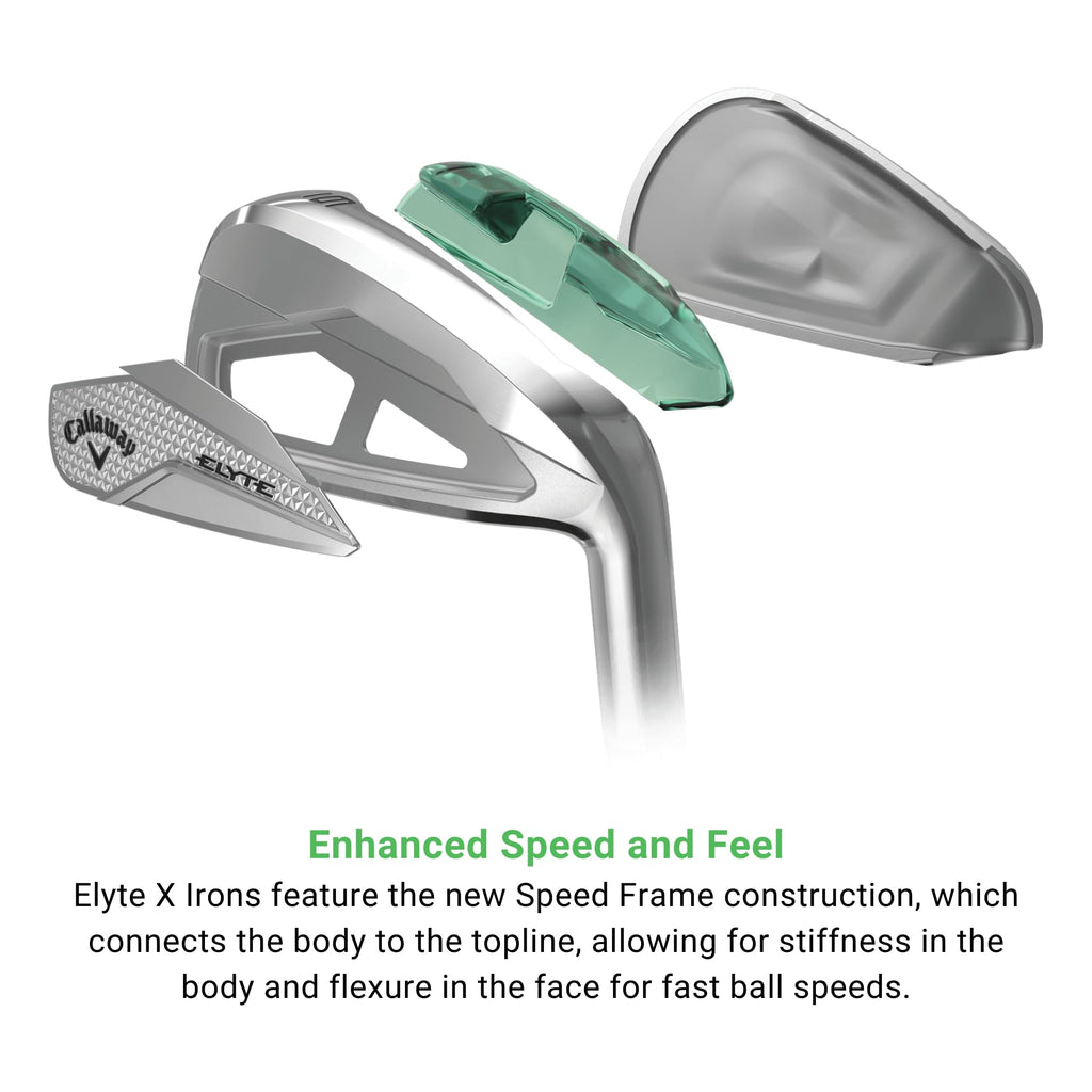 Callaway Golf Elyte X Iron Set (4 - PW, AW, Regular, Graphite, Right)