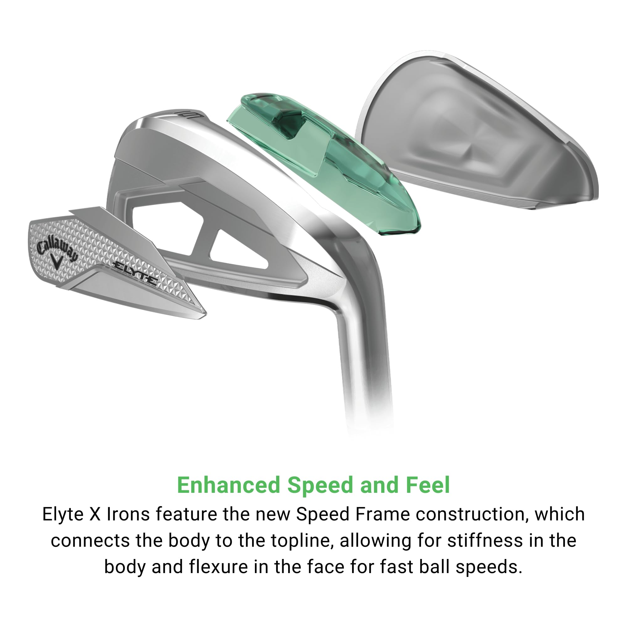 Callaway Golf Elyte X Iron Set (4 - PW, AW, Regular, Graphite, Right)