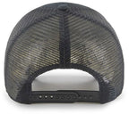 '47 New York Yankees Flagship Wash Mvp Adjustable Snapback Black Hat, One Size