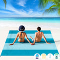 Bydoll Beach Blanket 78''X81'' Waterproof Sandproof Suits1-4 Adults Oversized Lightweight Large Blanket Picnic Mat For Beach San