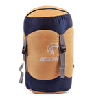Redcamp Nylon Compression Stuff Sack, Lightweight Sleeping Bag Compression Sack Great For Backpacking, Hiking And Camping, Orang