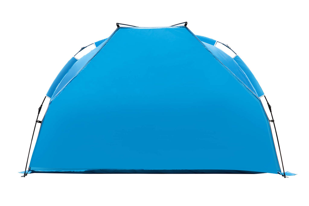 Beach Tent-Outdoors Easy Up Cabana Tent Sun Shelter Beach Umbrella, Deluxe Large For 4 Person Blue