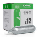 Threaded Co2 Cartridges For Bike Tires - 16G/25G Co2 Cartridges For Co2 Inflator With Threaded Connection, Co2 Pump For Road And