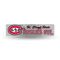 Rico Industries NCAA Rico Industries 16-Inch Plastic Street Sign D  cor, St. Cloud State Huskies