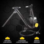Saris Magnetic Plus Indoor Bike Trainer, Magnetic Resistance, Compatible With Zwift App