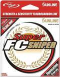 Sunline Super Fc Sniper Fluorocarbon Fishing Line, 12Lb 200Yd, Clear