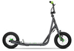 Mongoose Expo Scooter, Ages 6+, 12-Inch Air-Filled Wheels, BMX-Style Handlebars, Steel Frame, Wide Foot Deck, Axle Pegs, Freesty