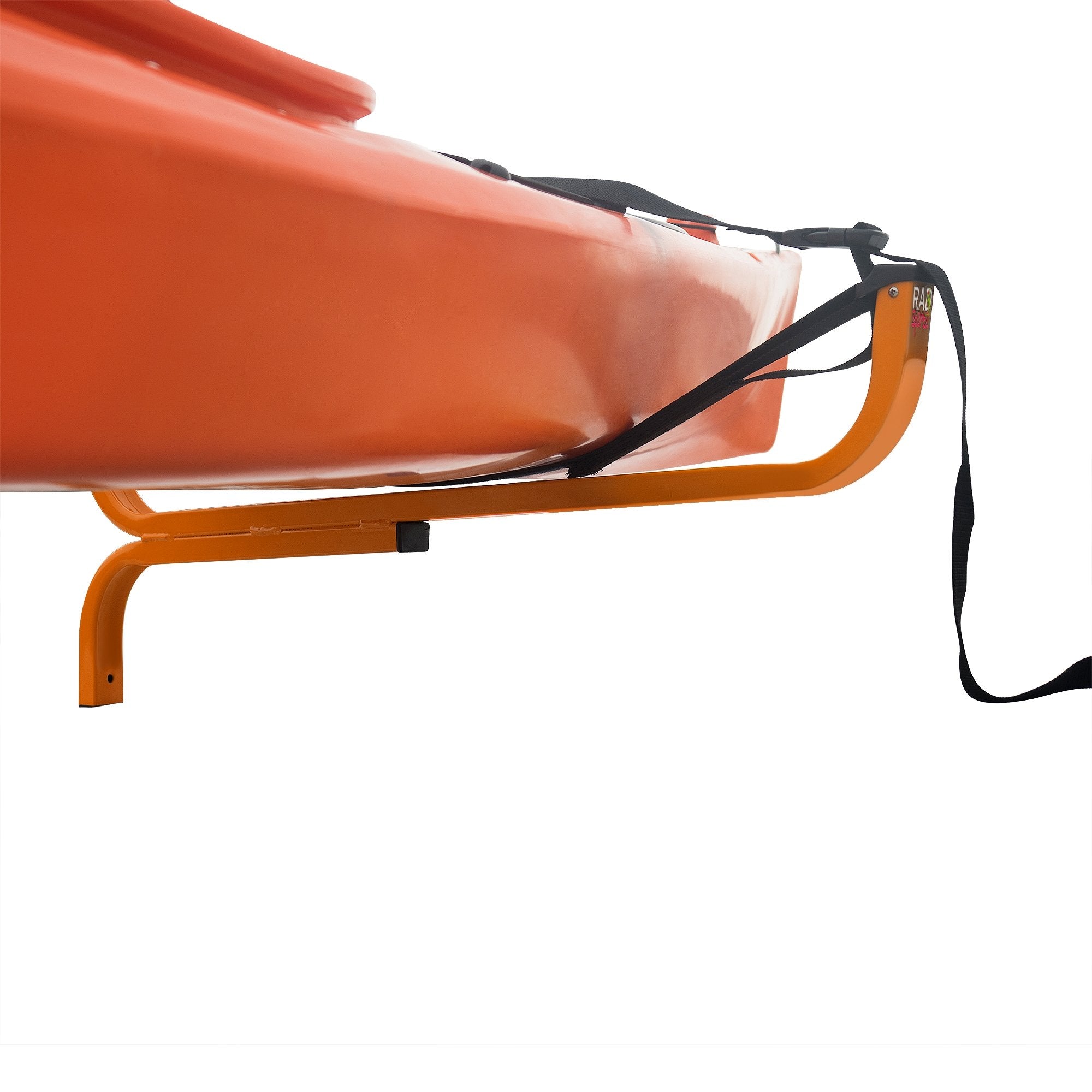 Rad Sportz Canoe Hanger Kayak Rack And Stand-Up Paddle Board Holder Yellow Holds Up To 110 Pounds