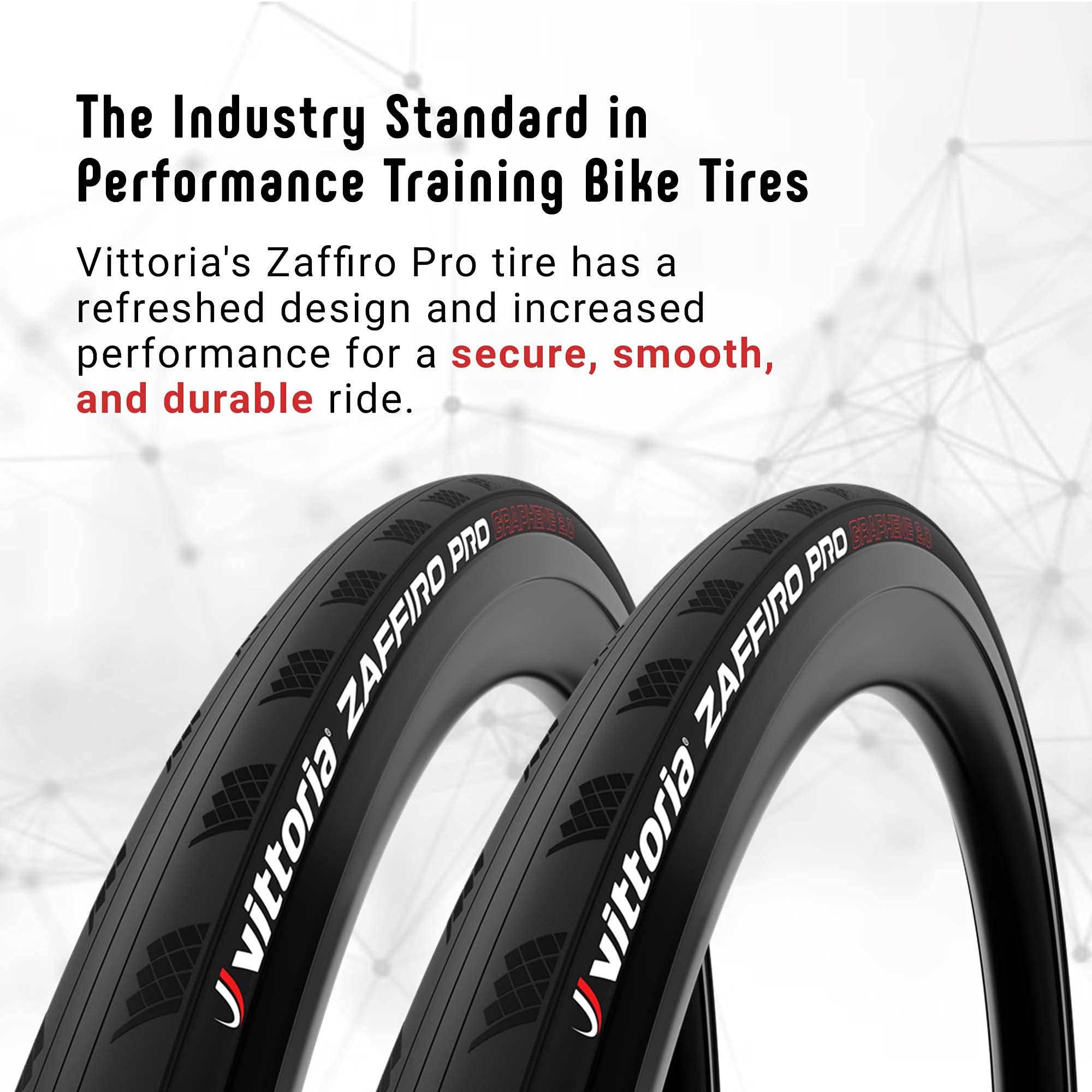 Vittoria Zaffiro Pro G20 Road Bike Tires For Performance Training In All Conditions (700X25C Tire)
