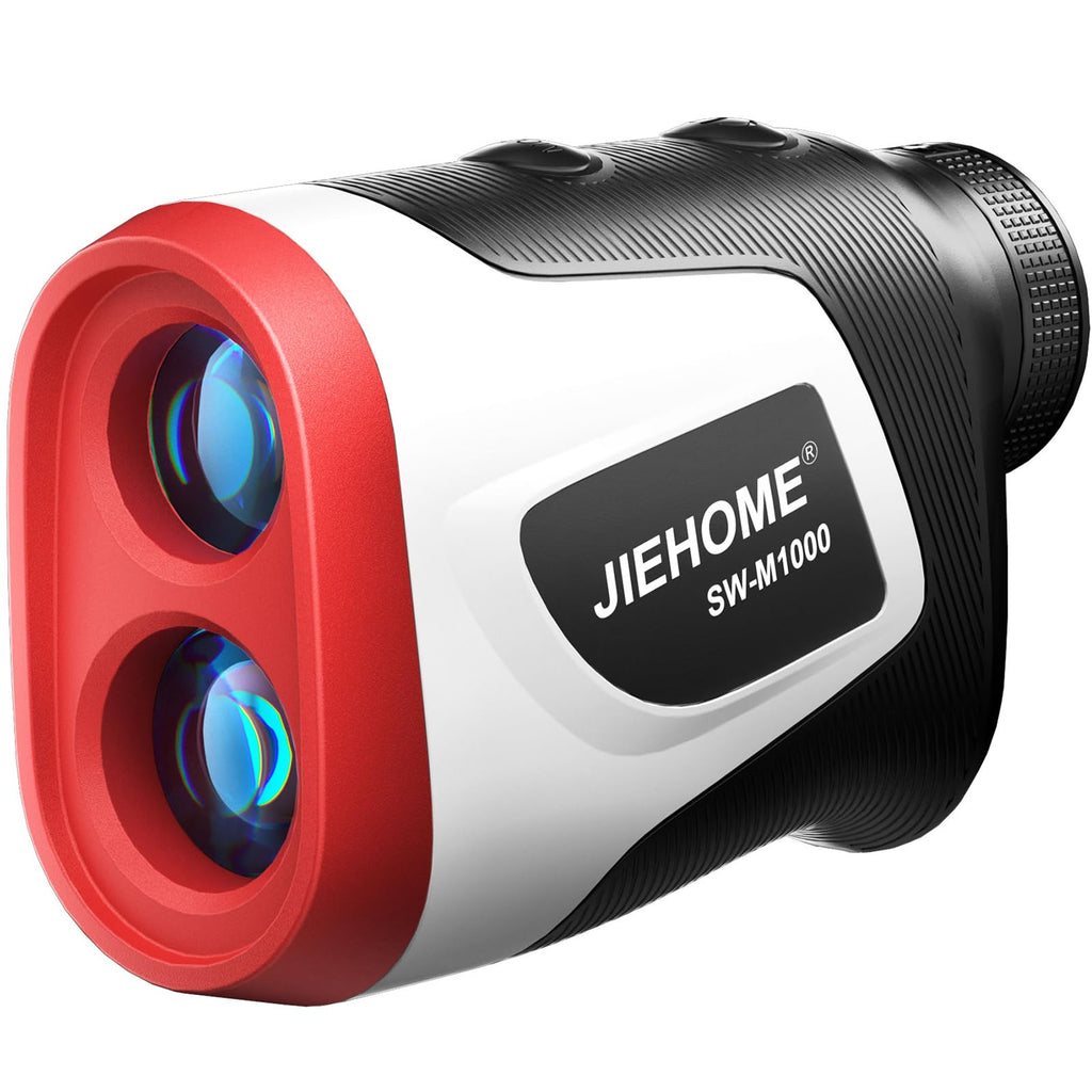 Jiehome Golf Rangefinder With Slope 1100 Yards Laser Rangefinders Golfing Flag Pole Locking Vibration Rechargeable Hunting Range