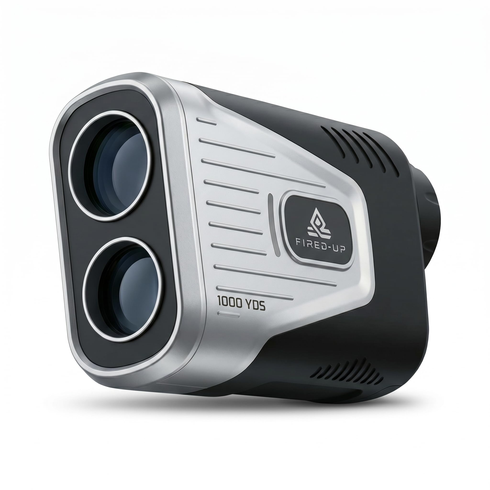 Magnetic Golf Rangefinder with Slope - 1000 Yards Laser Range Finder with Flag Lock Vibration, 6X Magnification, USB-C Rechargea