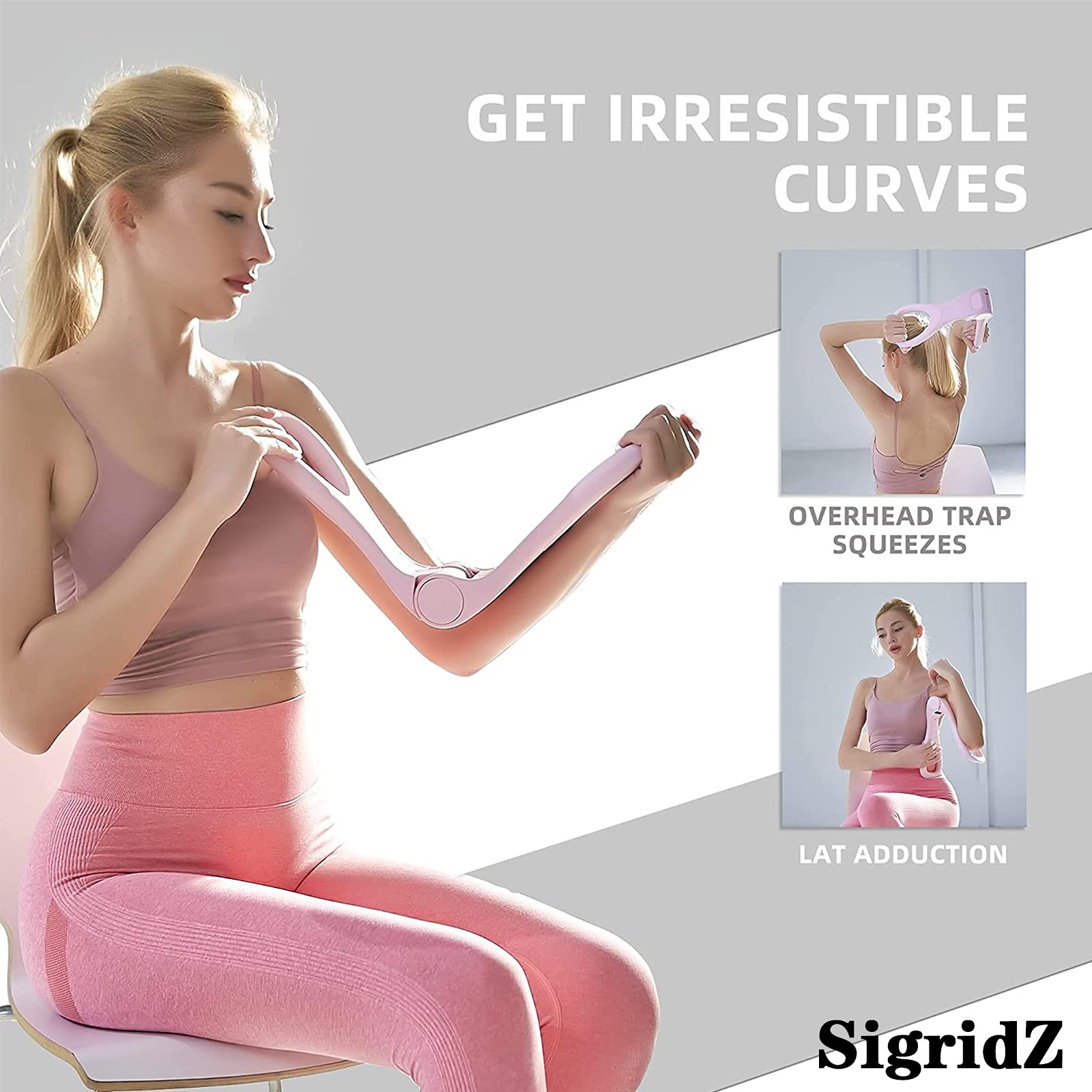 Thigh Master Workout Equipment,Upgrade Version]Thigh Slimmer,Arm Inner Thigh Toner,Trimmer Thin Body,Thigh Exercise Equipment,Be