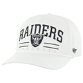 47 Men'S White Las Vegas Raiders Roscoe Hitch Rope Adjustable Hat