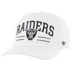 47 Men'S White Las Vegas Raiders Roscoe Hitch Rope Adjustable Hat