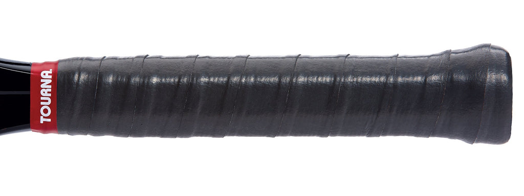 Tourna Mega Tac Extra Tacky Overgrip, Black, 3 Grips Per Pack