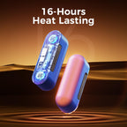 Ocoopa Magnetic Rechargeable Hand Warmers 2 Pack With 18W Fast Charging And Changing Seven Color Rgb Lights 10,000 Mah Portable