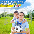 Jalunth Kids Youth Soccer Goalkeeper Goalie Gloves Boys Girls Goal Keeper Field Player Glove Ages 9-10 Years Old Anti-Slip Latex