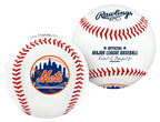 Rawlings | MLB Team Logo Baseball | New York Mets | Official | White