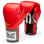 Everlast Pro Style Training Gloves (Red, 14 Oz.)